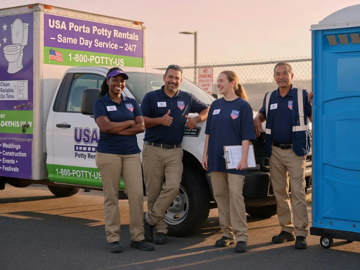 Porta Potty Rental company in Azusa, CA